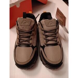 New Sz 8 MEN'S BOOT M OT HIKER WP LOW OZARK TRAIL LEATHER WATERPROOF HIKING